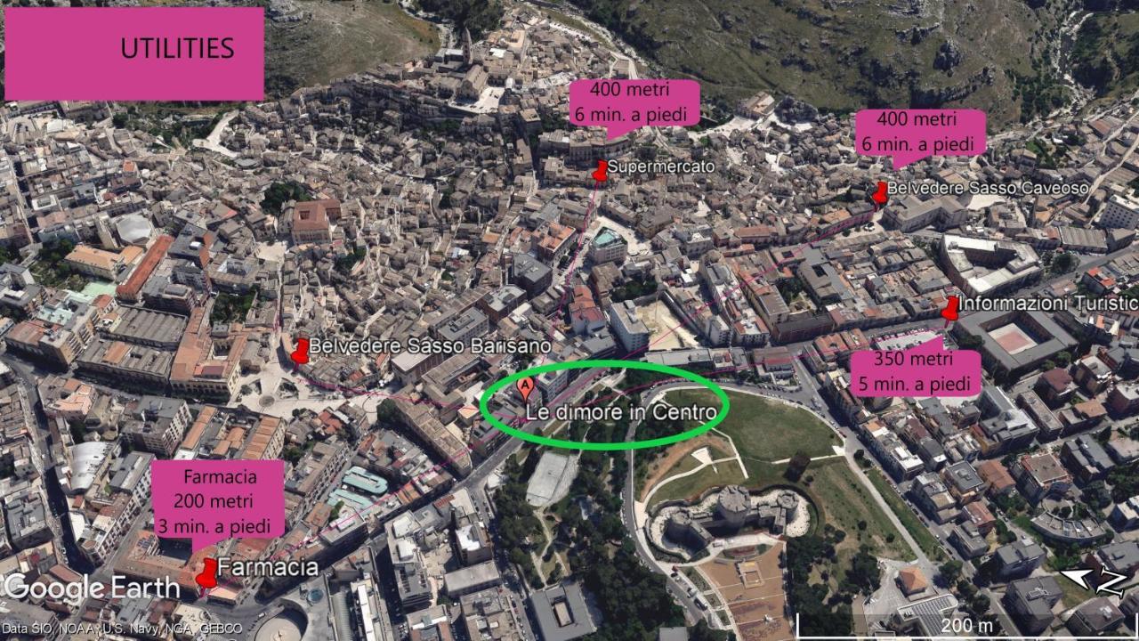 Le Dimore In Centro Con Parcheggio E Self Check-In Матера Екстериор снимка